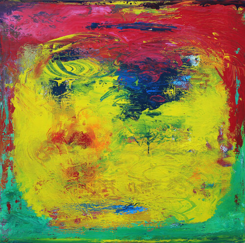 -Return to childhood- by Veljko Martinovic, Painting for Sale on Select