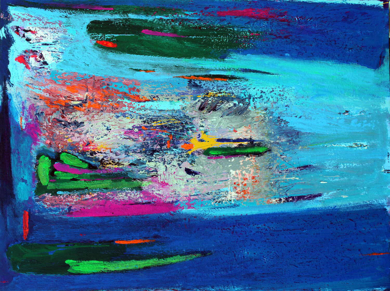 EXTRA LARGE 200X150 PAINTING " LIFE (IN LOVE WITH THE SEA)" Veljko Martinovic Original painting for sale