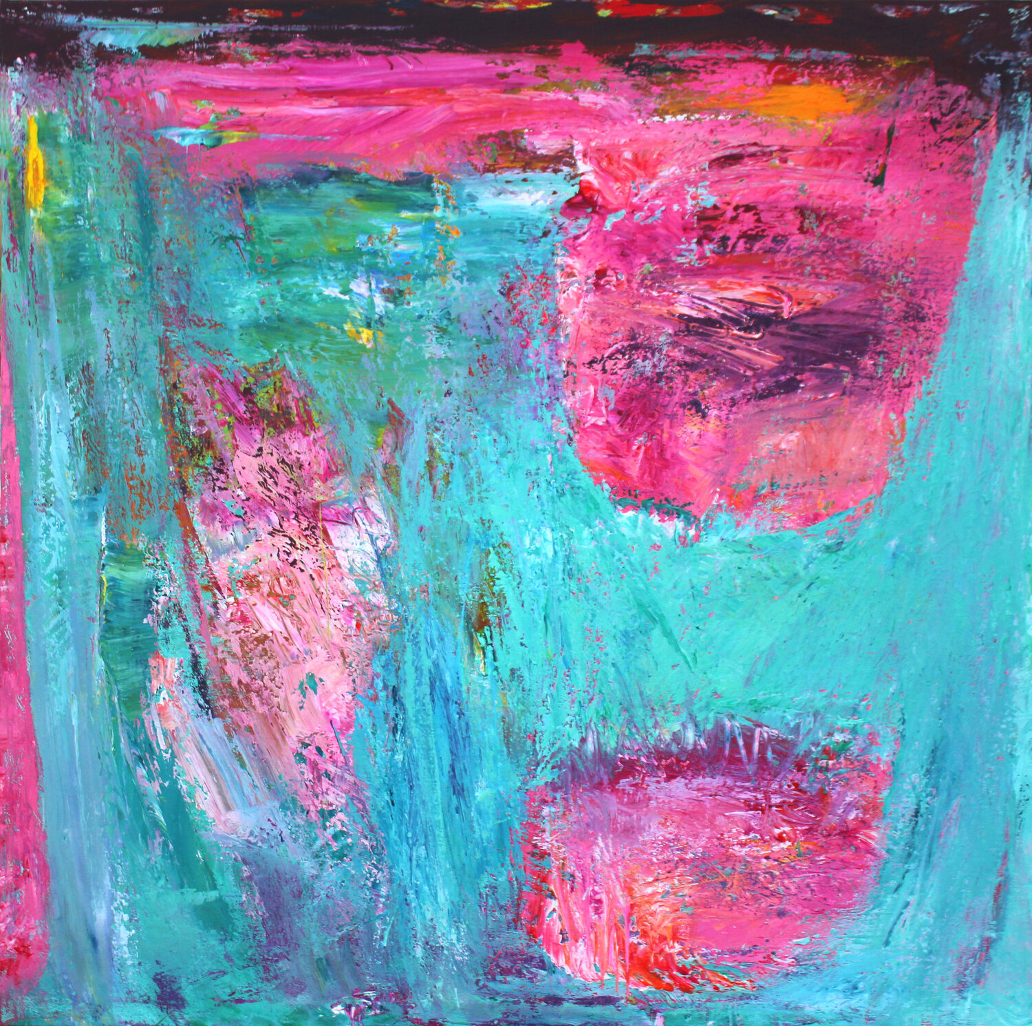 "Life is a struggle" Veljko Martinovic Original painting for sale