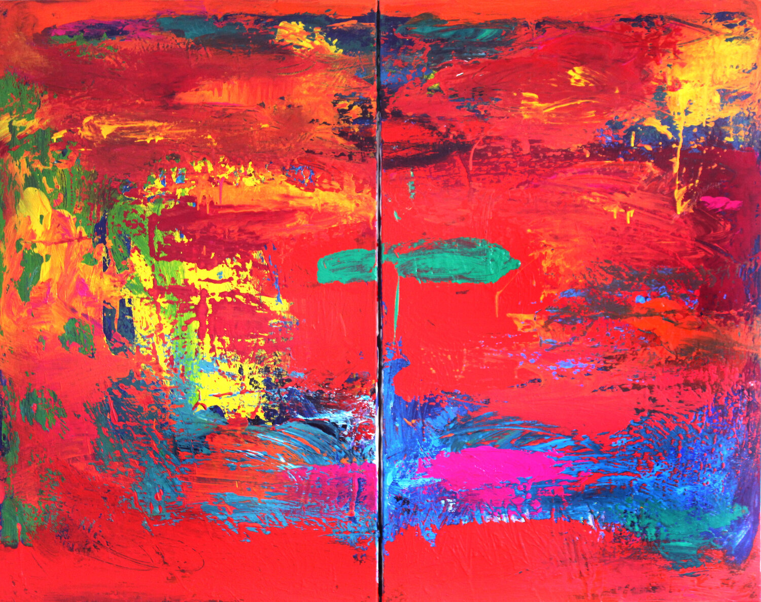 -Lose control-(Teddy Swims) Veljko Martinovic Original painting for sale