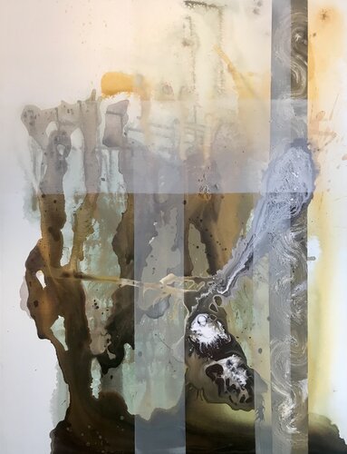 En mi mundo by Javier Santana, Painting for Sale on Select