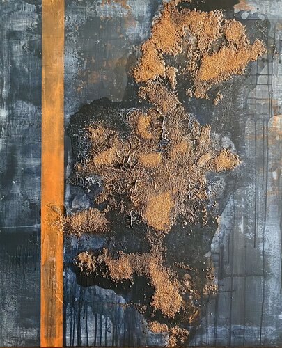 Geografías (Alma) by Javier Santana, Painting for Sale on Select