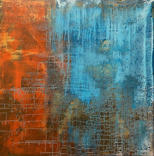 Equilibrio - Eudaimonía by Javier Santana, Painting for Sale on Select