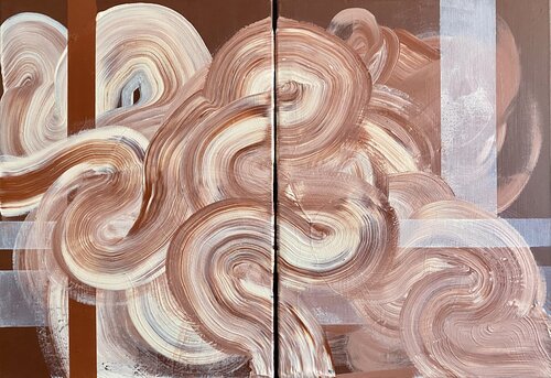 El tiempo que no se mide by Javier Santana, Painting for Sale on Select