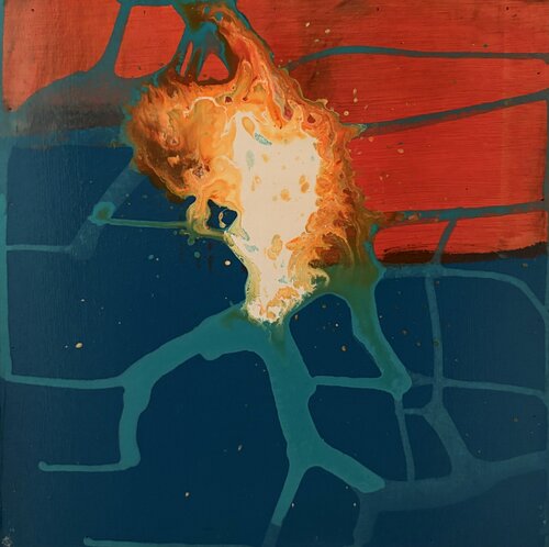 Eudaimonía 10º by Javier Santana, Painting for Sale on Select