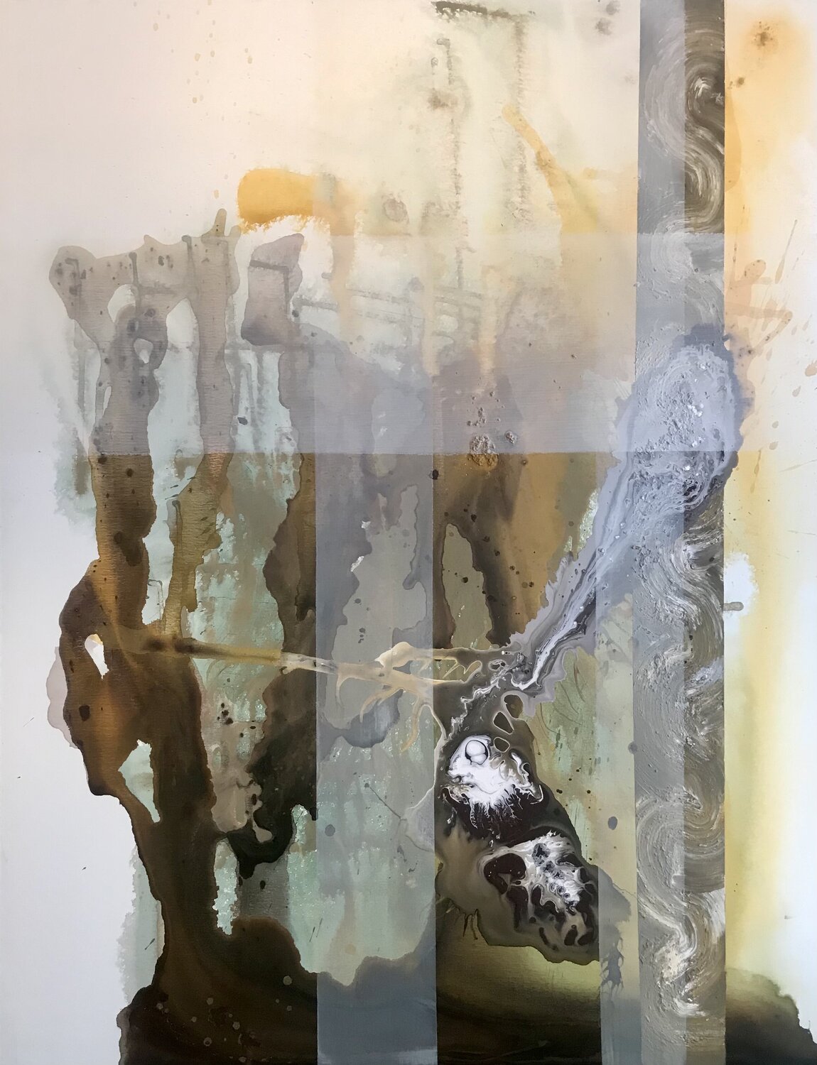 En mi mundo Javier Santana Original painting for sale