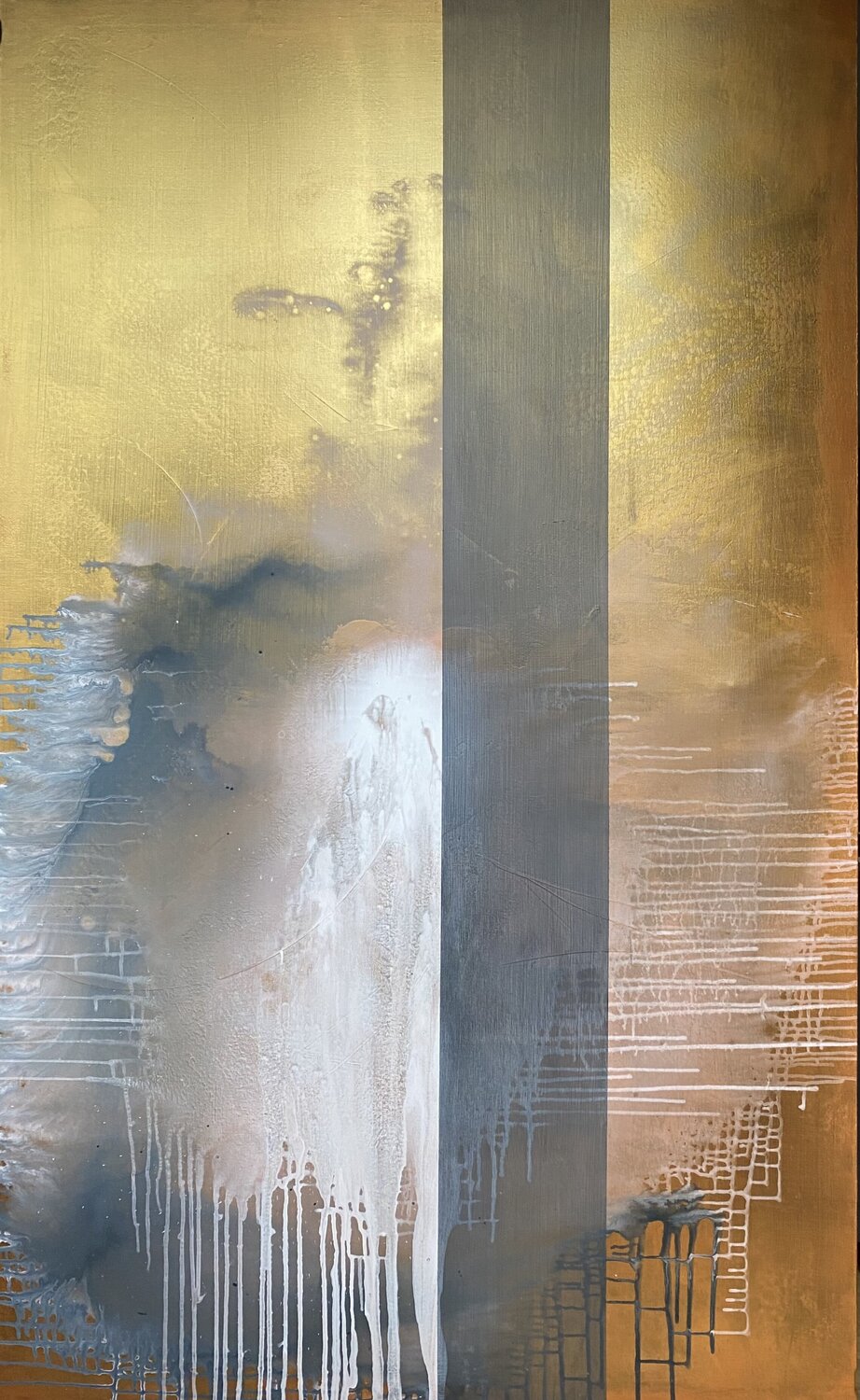 Luz Interior (Alma) Javier Santana Original painting for sale