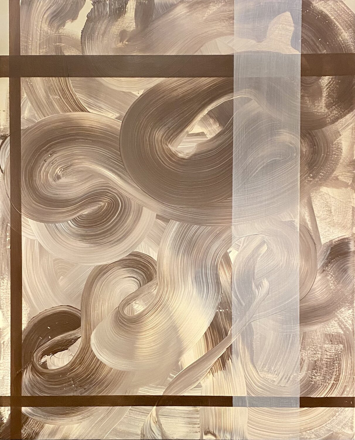 Tiempo Fluido Javier Santana Original painting for sale