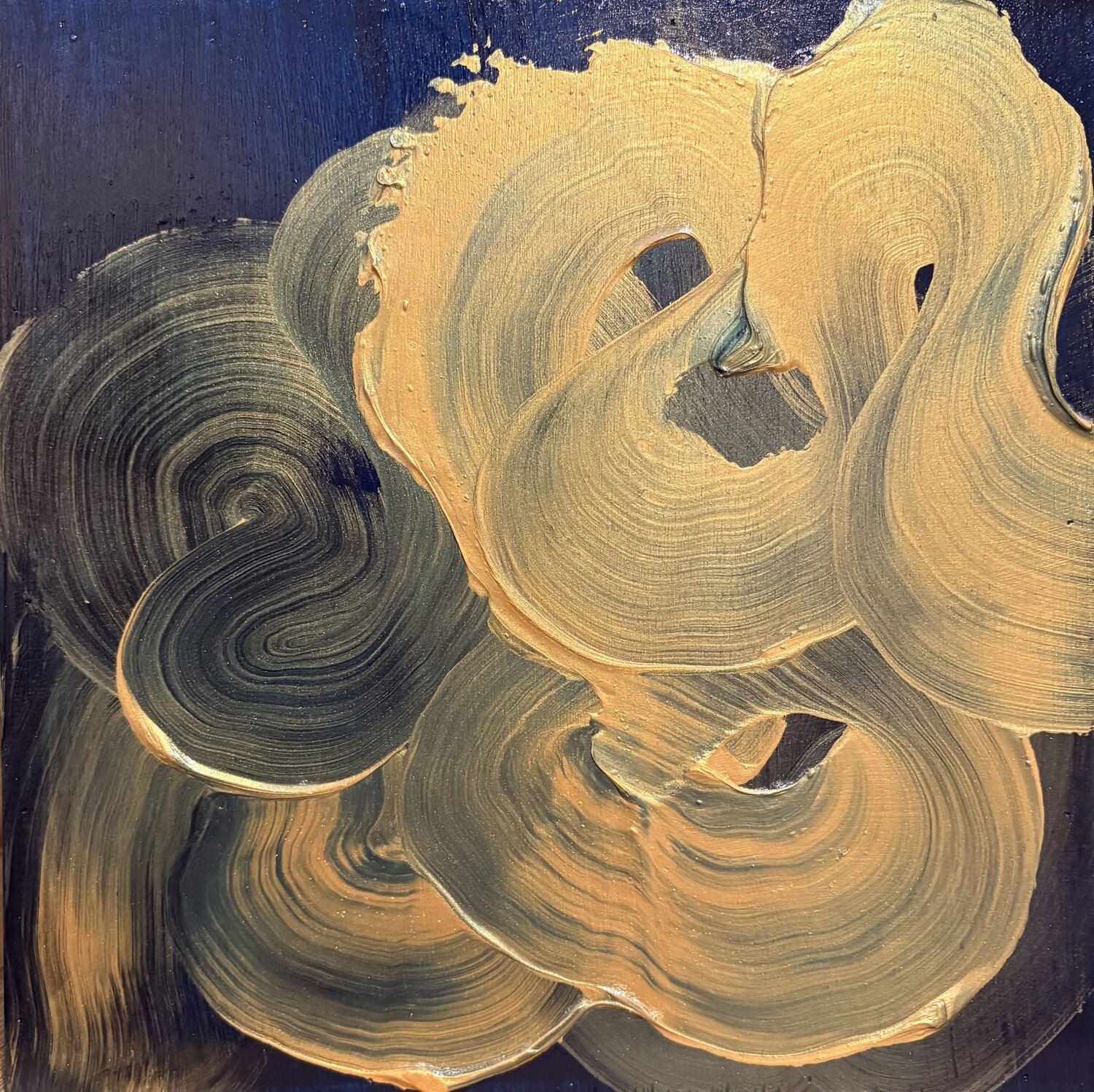 Fluir del Tiempo 8º Javier Santana Original painting for sale
