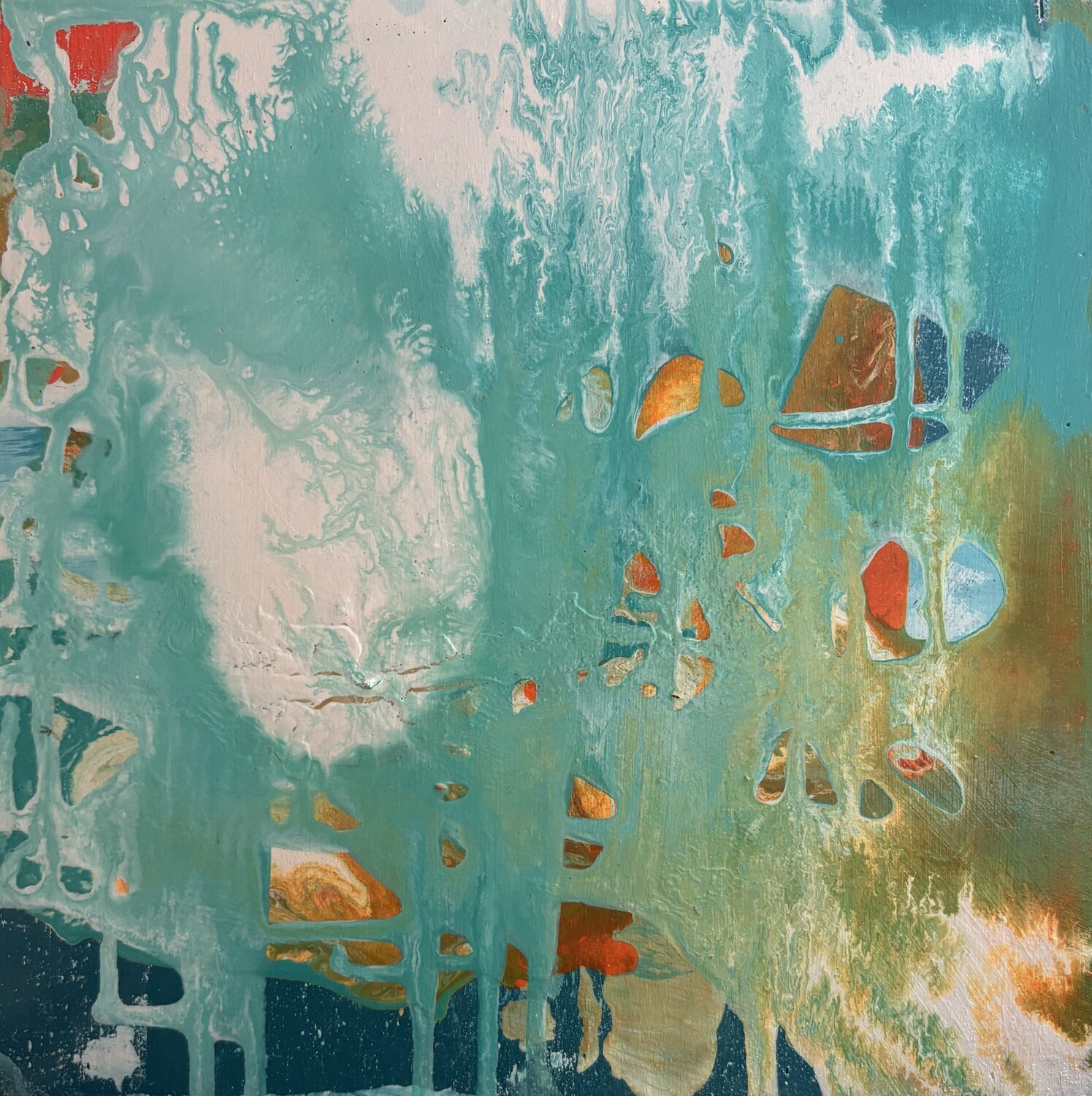 Eudaimonía 24º Javier Santana Original painting for sale