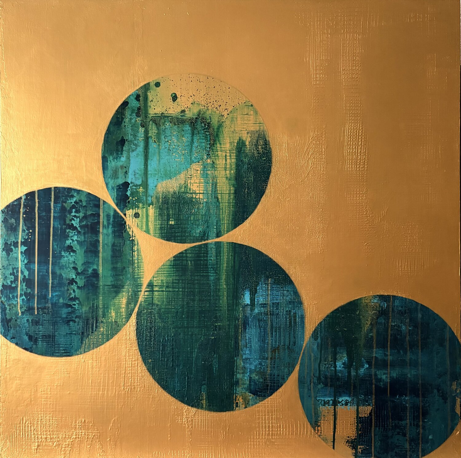 Ecotono Javier Santana Original painting for sale