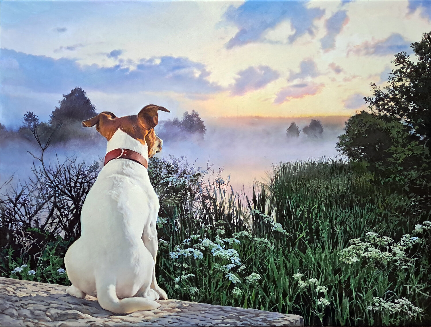 A DAWNLOVER Tatiana Rezvaya Original painting for sale