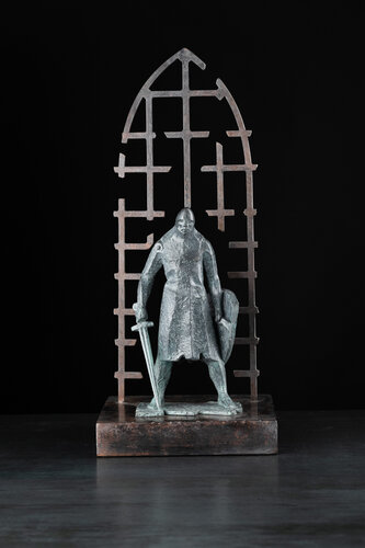 Warrior-defender von Sergei Oganov, Skulptur kaufen auf Select