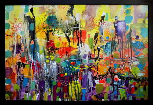 Just rainy-XCIV by Stanislav Bojankov, Painting for Sale on Select