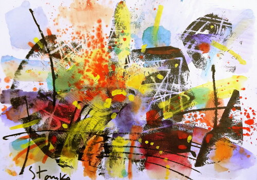 Presentiment-X by Stanislav Bojankov, Painting for Sale on Select
