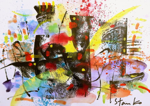 Presentiment-IX by Stanislav Bojankov, Painting for Sale on Select