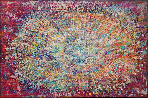 SANFTE EXPLOSION by Eva Dahn Rubin, Painting for Sale on Select