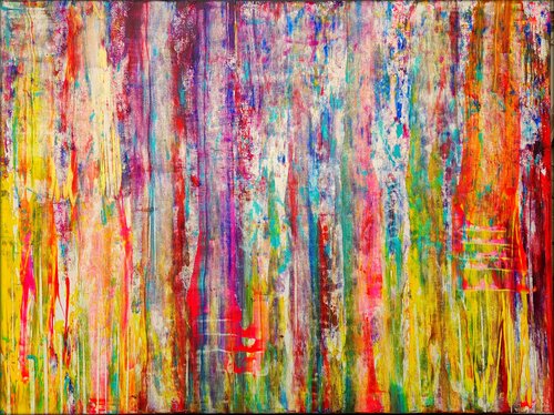 MOVING SILENCE XXII  LICHTKRAFT by Eva Dahn Rubin, Painting for Sale on Select