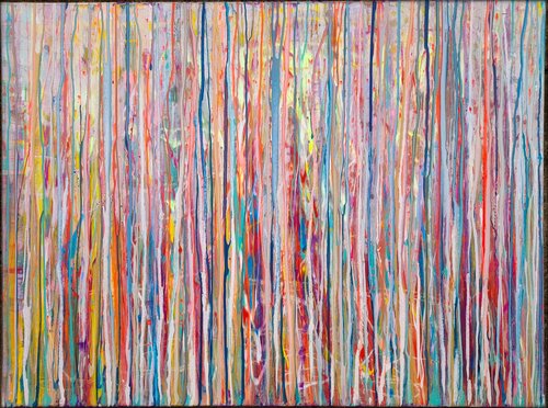 MOVING SILENCE XXI by Eva Dahn Rubin, Painting for Sale on Select