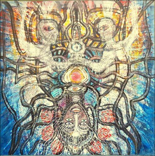 AN DER QUELLE by Eva Dahn Rubin, Painting for Sale on Select