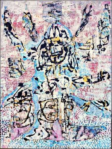 PULSIERENDES LEBEN by Eva Dahn Rubin, Painting for Sale on Select