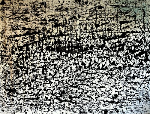 NEUES LAND by Eva Dahn Rubin, Painting for Sale on Select