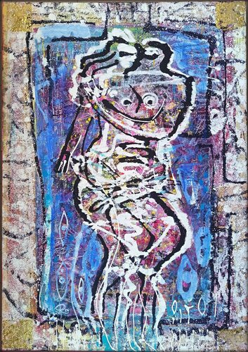 LA VICINANZA - DIE NÄHE by Eva Dahn Rubin, Painting for Sale on Select