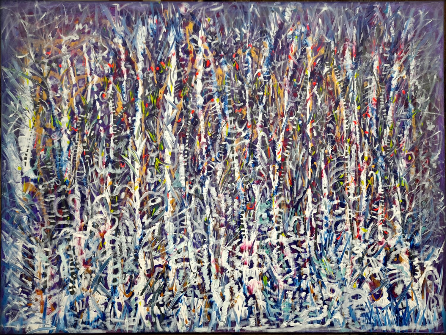 SEELENGEFLECHT Eva Dahn Rubin Original painting for sale
