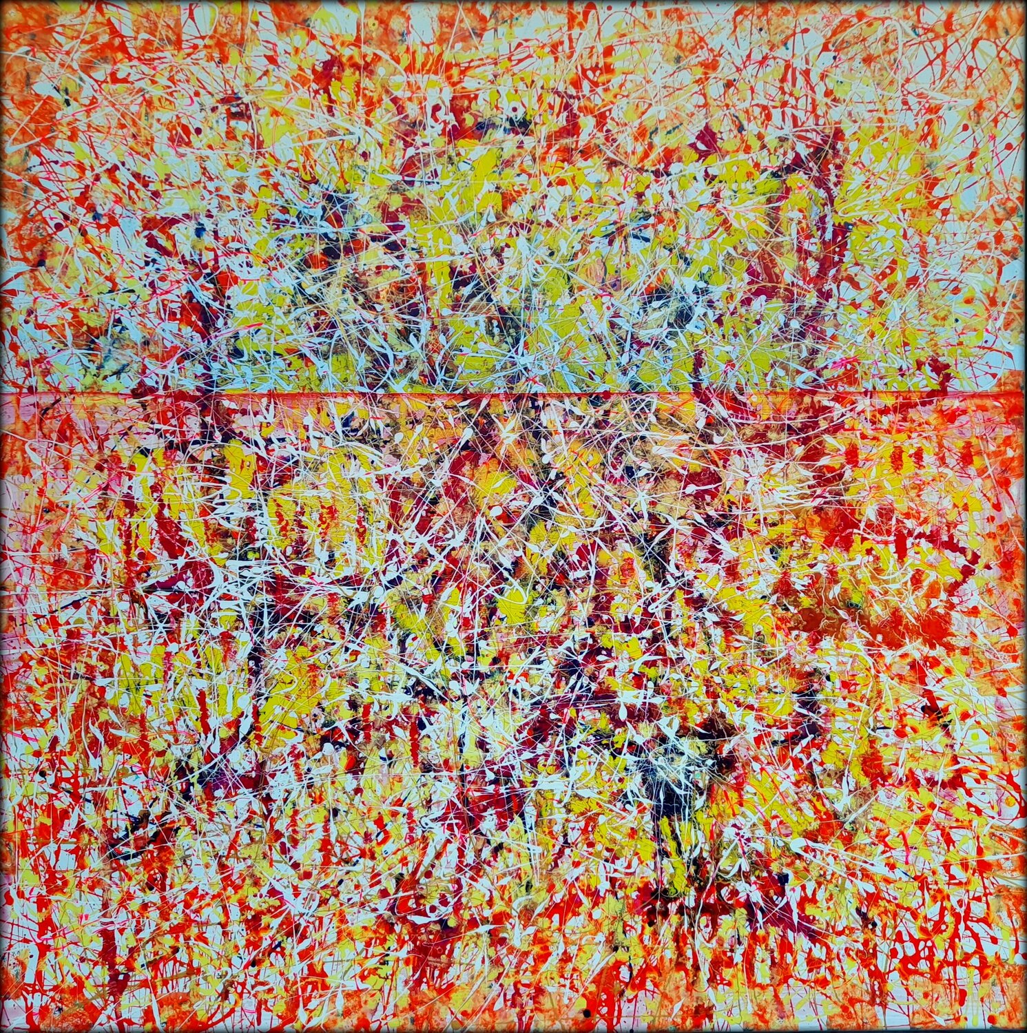 BLESSING II Eva Dahn Rubin Original painting for sale