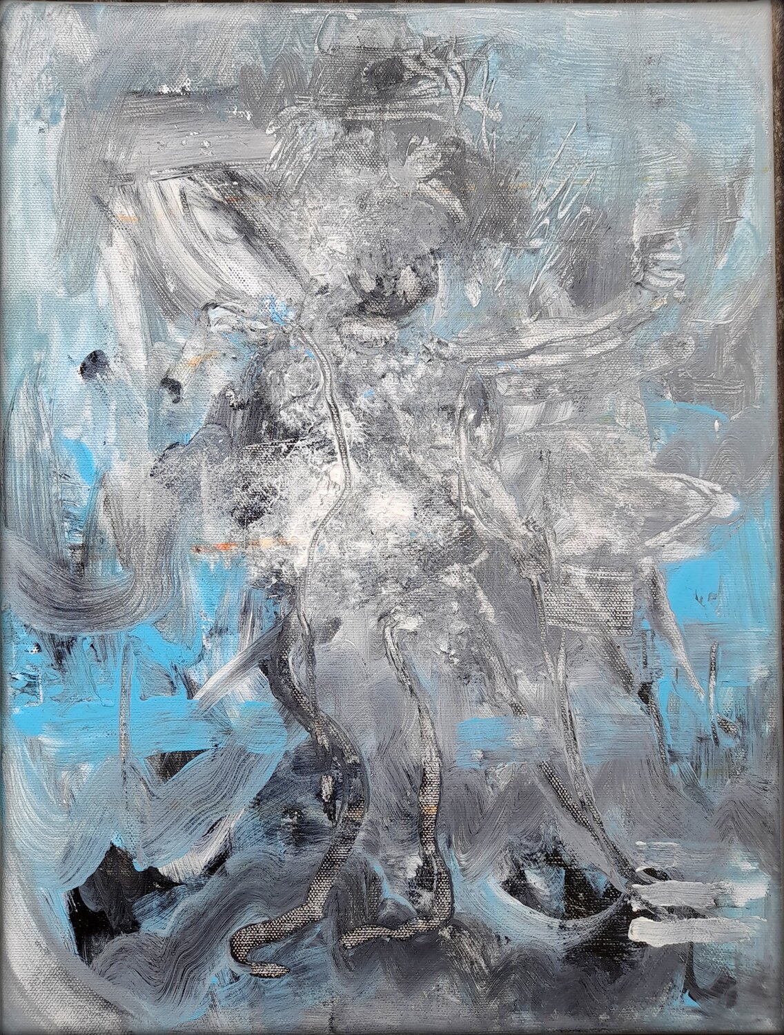 ANMUT UND WÜRDE II Eva Dahn Rubin Original painting for sale