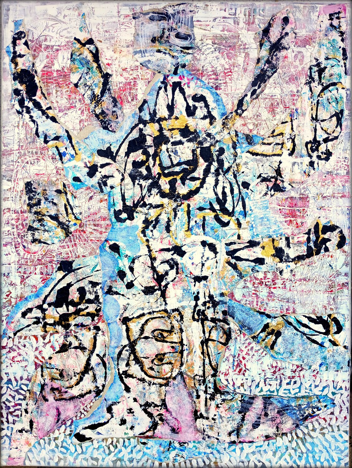 PULSIERENDES LEBEN Eva Dahn Rubin Original painting for sale