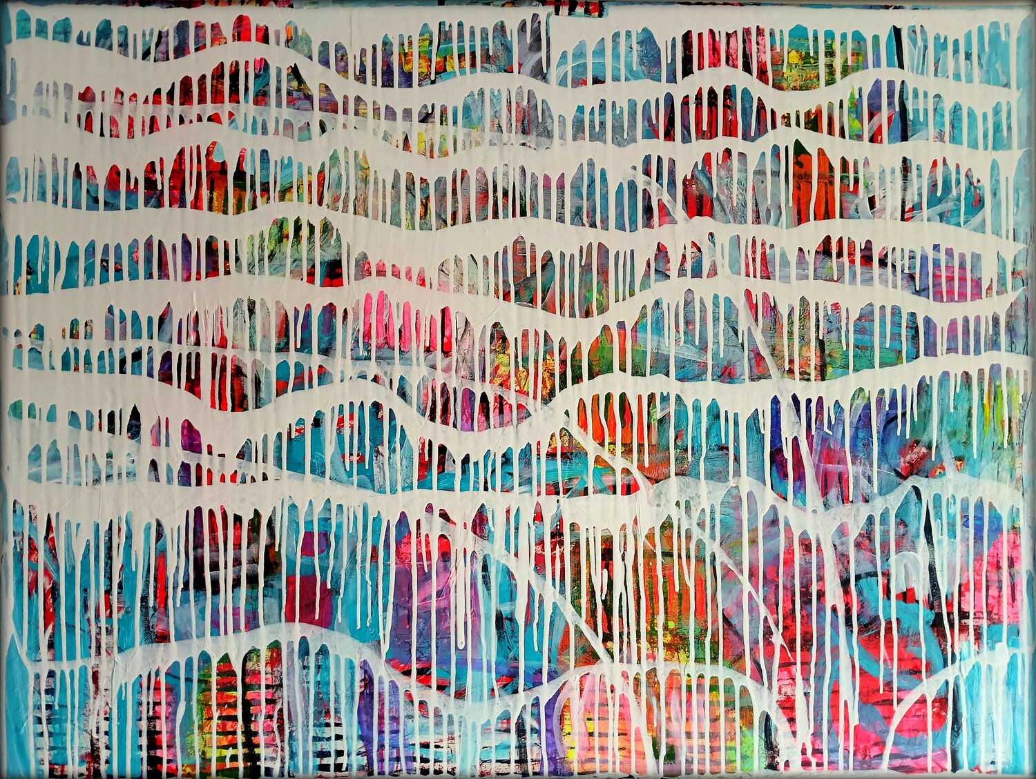 IL PROFUMO DEL MATTINO Eva Dahn Rubin Original painting for sale