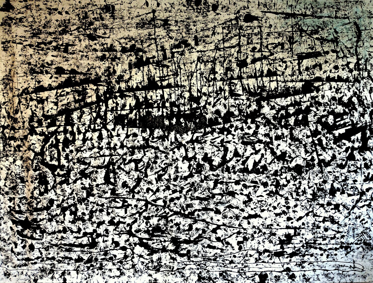 NEUES LAND Eva Dahn Rubin Original painting for sale