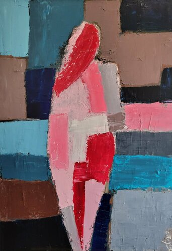 Solitude ? by Catherine Pugeat, Painting for Sale on Select