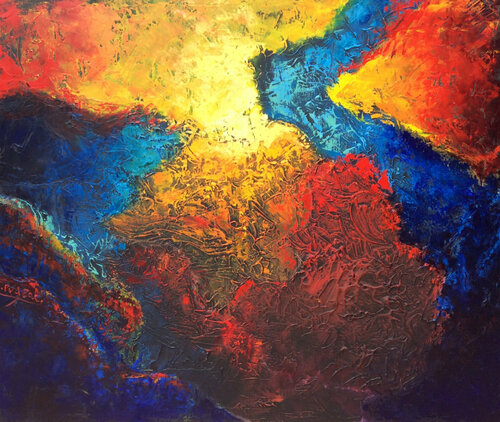 Matière n °11 by Catherine Pugeat, Painting for Sale on Select