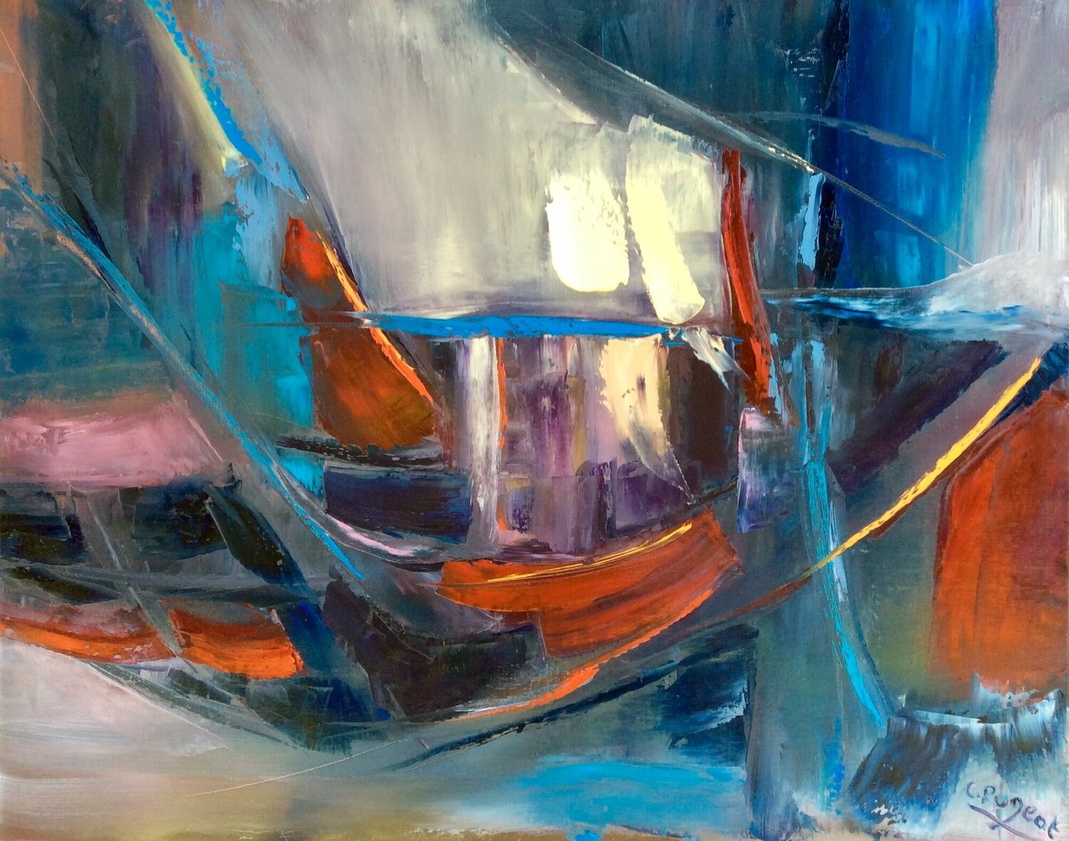 Musique Catherine Pugeat Original painting for sale