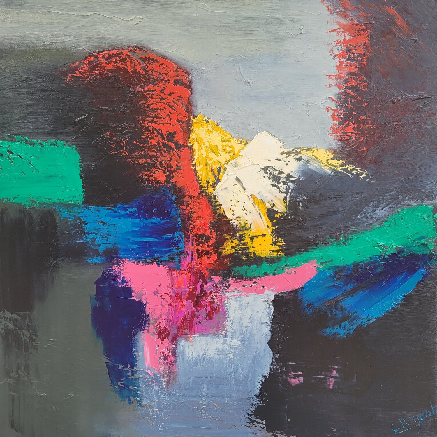 Eblouissement Catherine Pugeat Original painting for sale