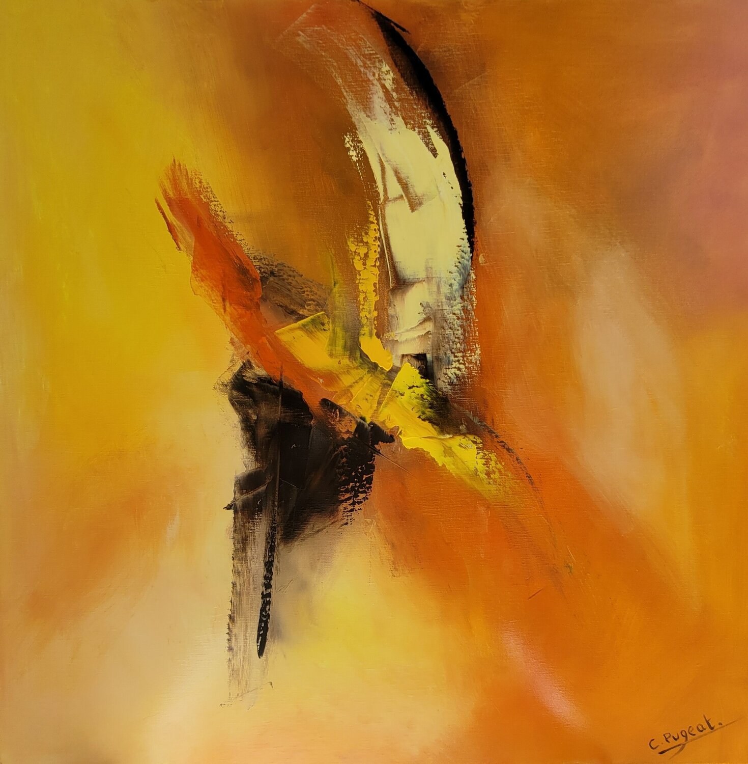 Libr'été Catherine Pugeat Original painting for sale