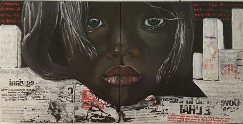 Grafiti by Barbara Berardicurti, Painting for Sale on Select