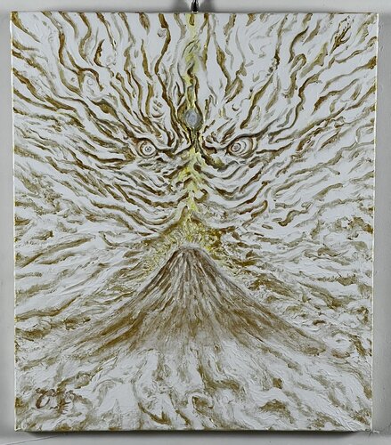 静臨 – SEIRIN – Silent Presence by Hirono Nakamura, Painting for Sale on Select