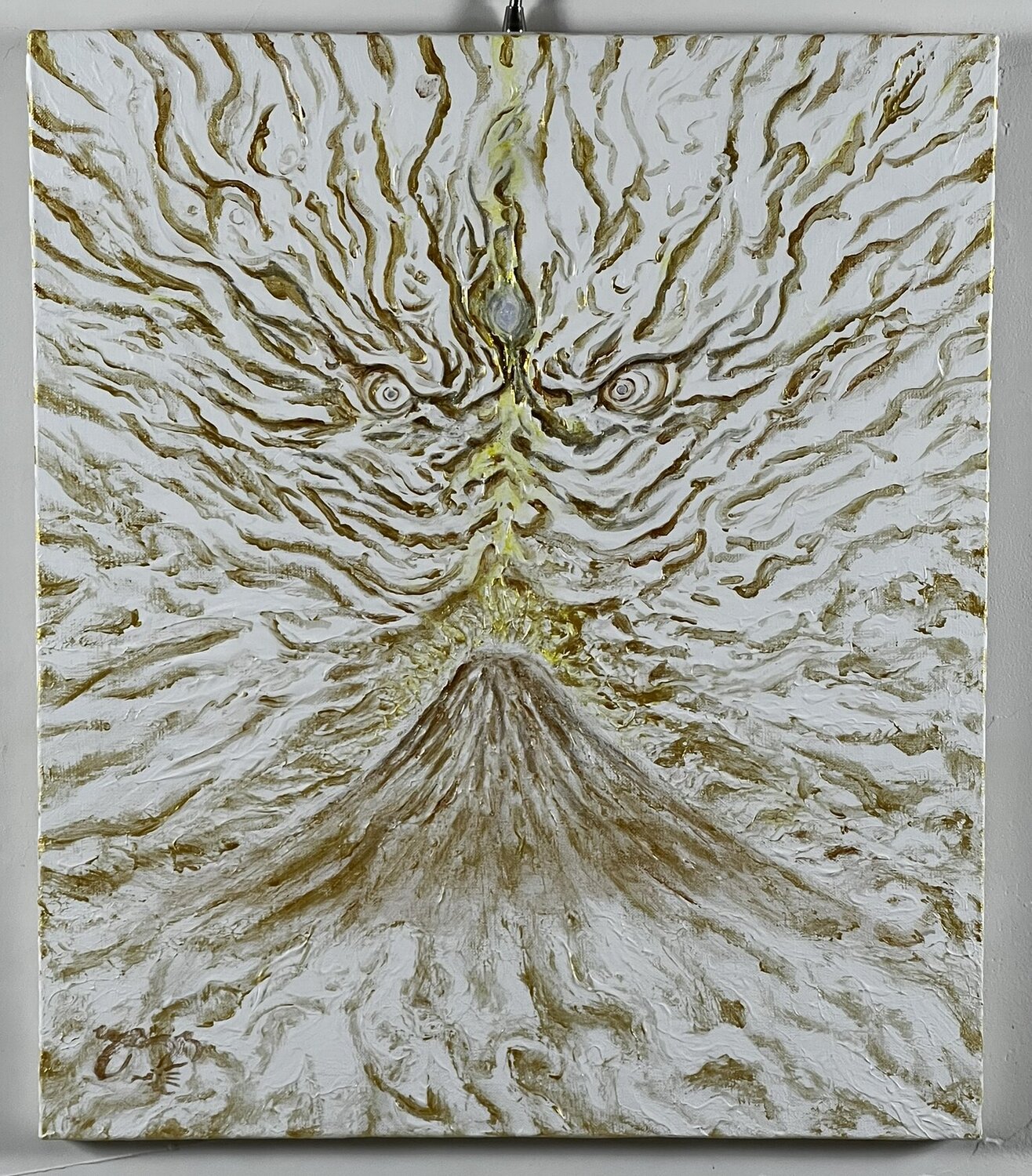 静臨 – SEIRIN – Silent Presence Hirono Nakamura Original painting for sale