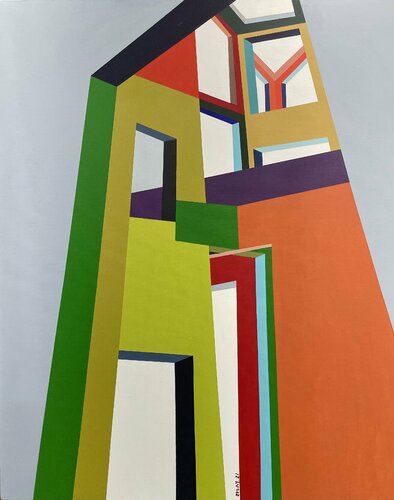 Architectural Space_Structure #5 by ransoo kim, Painting for Sale on Select