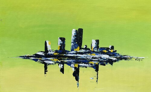 Radiant City_2021_05 by ransoo kim, Painting for Sale on Select