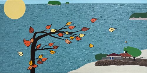 Breezy Autumn, That Place by ransoo kim, Painting for Sale on Select