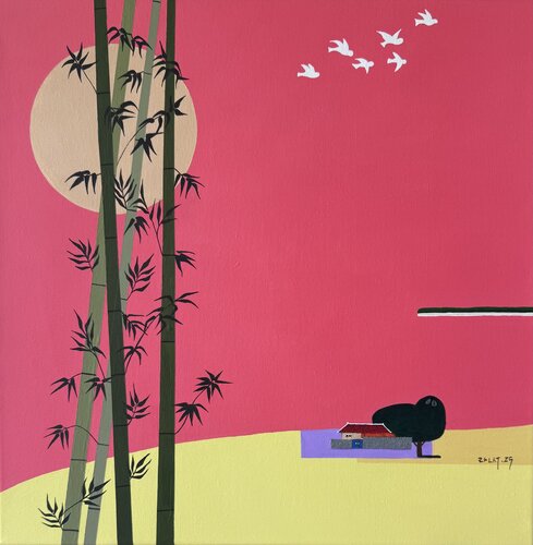 one winter day von ransoo kim, Malerei kaufen auf Select