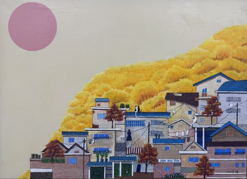 Autumn#1 von ransoo kim, Malerei kaufen auf Select