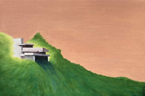 Falling Water by ransoo kim, Painting for Sale on Select