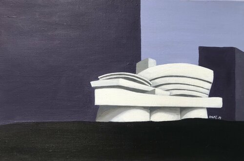Guggenheim in New York by ransoo kim, Painting for Sale on Select