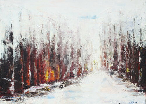 Building Forest by ransoo kim, Painting for Sale on Select