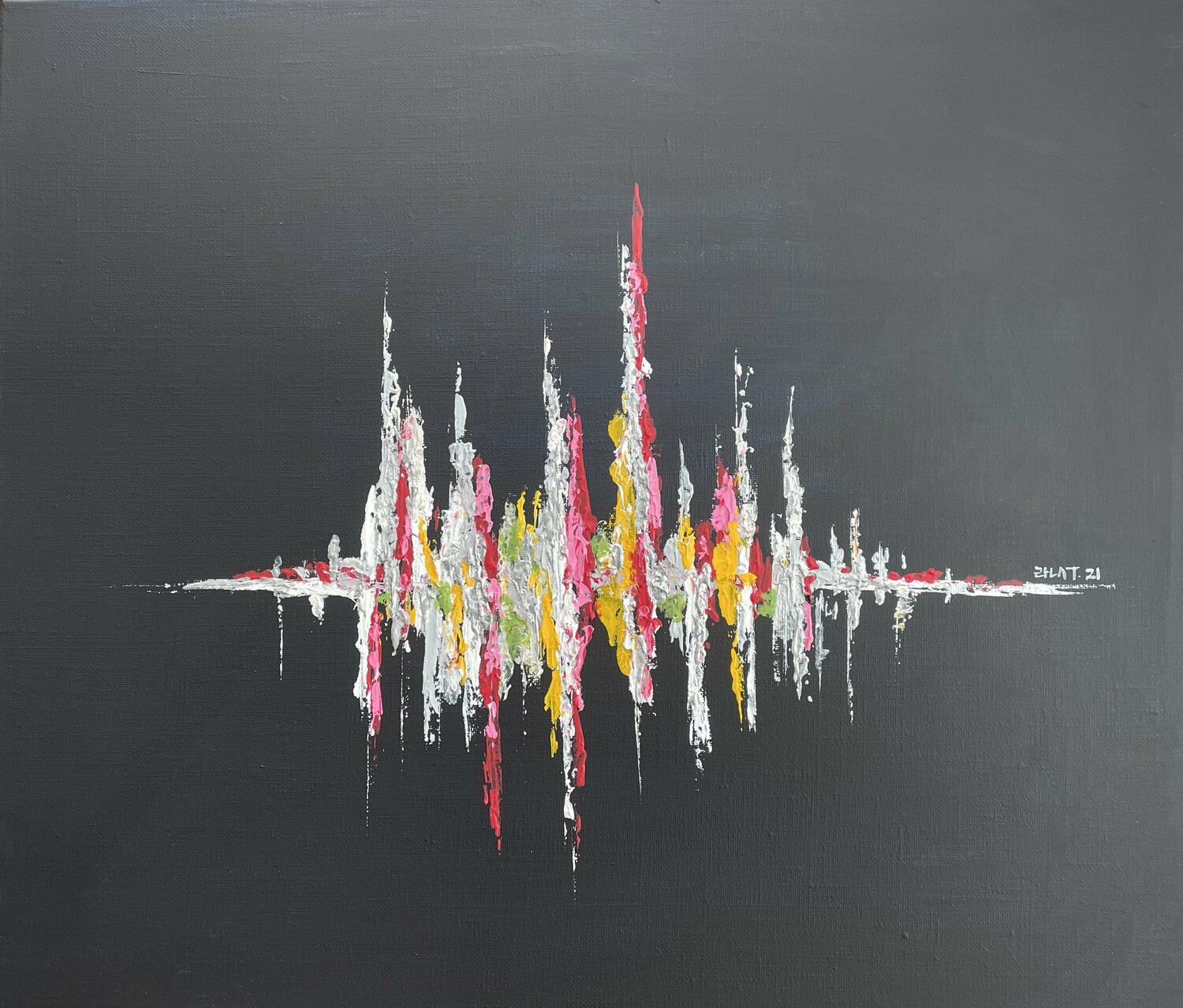 Radiant City_2021_10 ransoo kim Original painting for sale